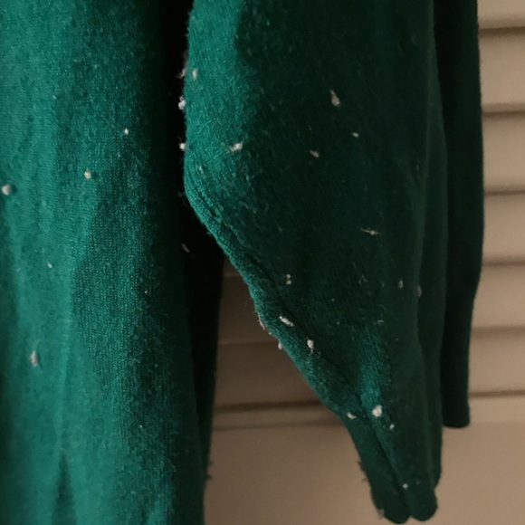 Zara Deep Green Knit Top - Picture 4 of 8